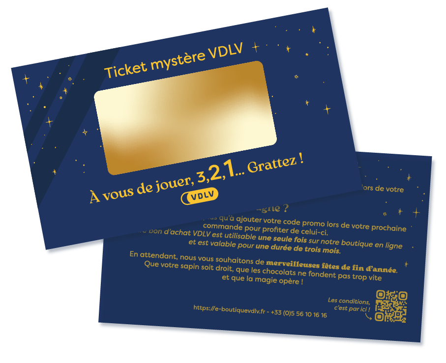 Ticket mystère à gratter